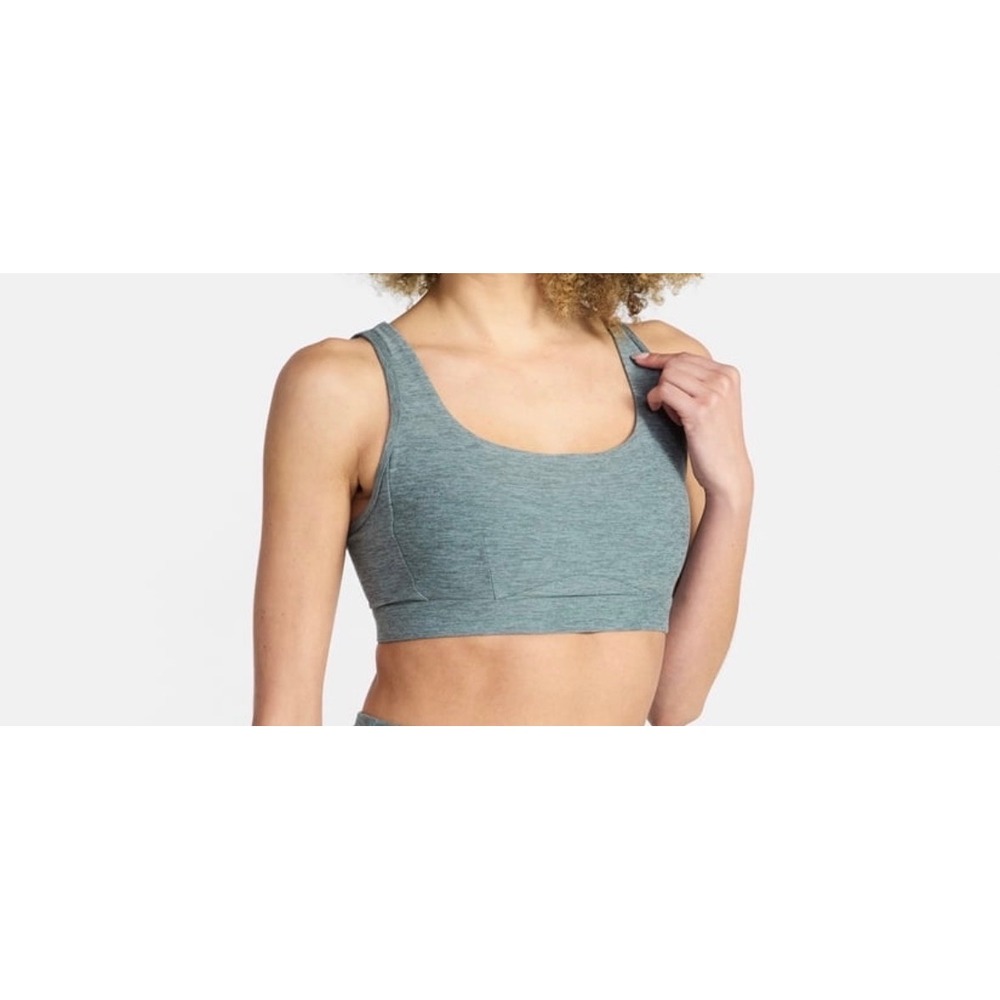 Athletic Works Sports Bra Women XXXL Green ButterCore Strappy Twisted Back NEW‎